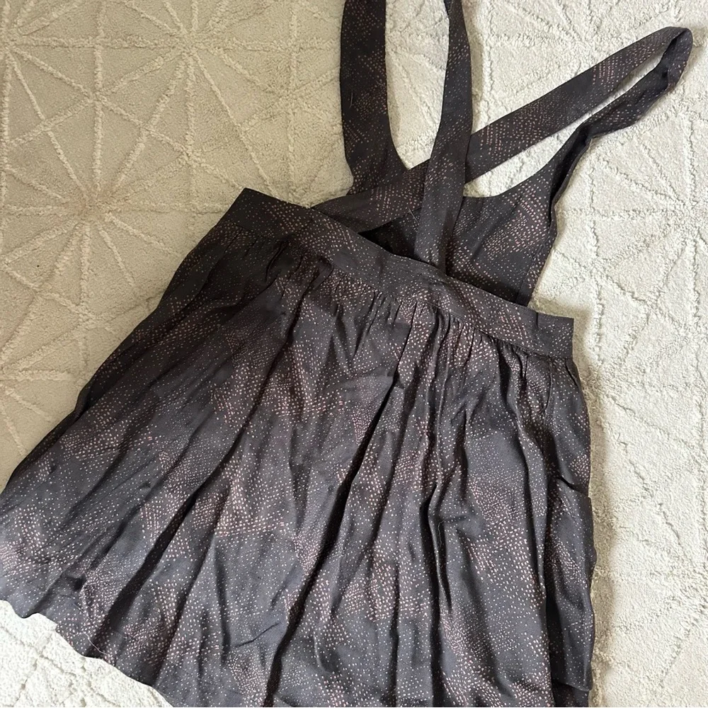 Free People Printed Mini Dress Brown Size S